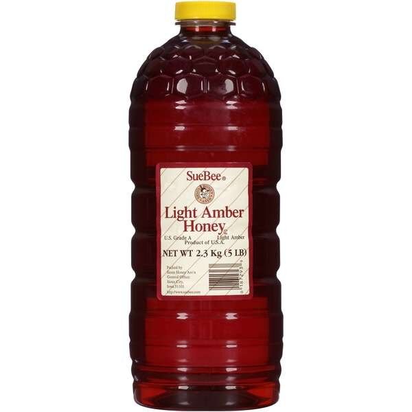 Sue Bee Light Amber Honey 5lbs Jug, PK6, Sue Bee, Mfr#: 29
